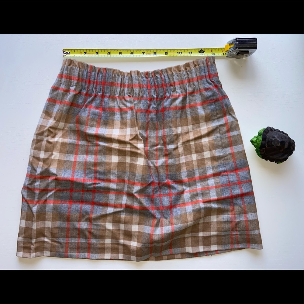 J.Crew Woman’s Sidewalk plaid Mini skirt Size 6